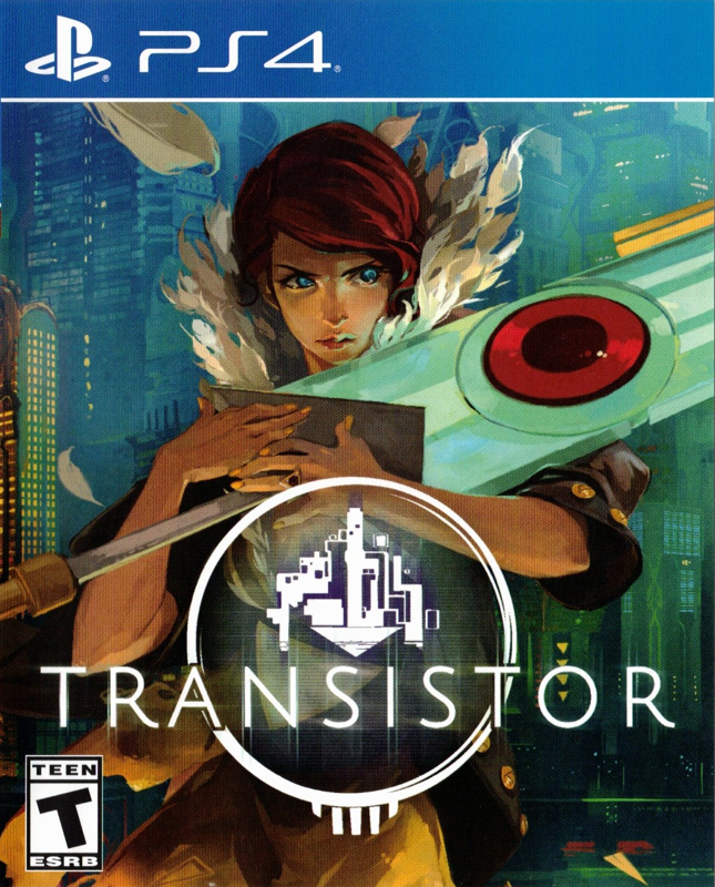 Transistor box art for Playstation 4